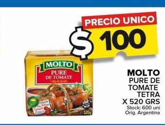 Carrefour Maxi Puré de tomate molto oferta