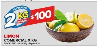 Carrefour Maxi Limon comercial x kg oferta