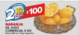Carrefour Maxi Naranja de jugo oferta