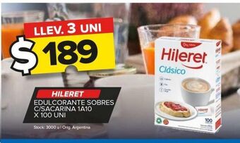 Carrefour Maxi Edulcorante hileret oferta
