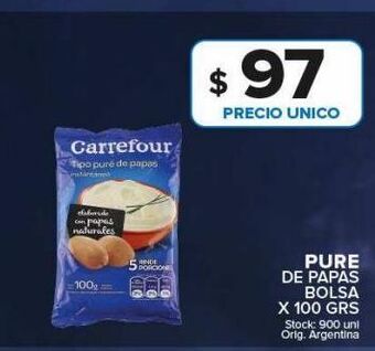 Carrefour Maxi Puré de papas oferta