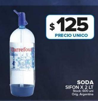 Carrefour Maxi Soda sifon oferta