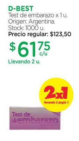 Farmacity D-best Test De Embarazo x 1u oferta