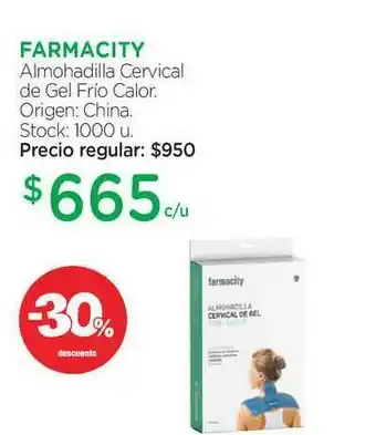 Farmacity Farmacity Almohadilla Cervical De Gel Frío Calor -30% Descuento oferta