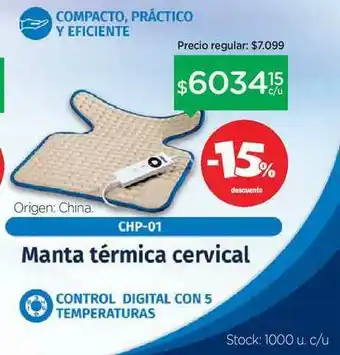 Manta Térmica Cervical