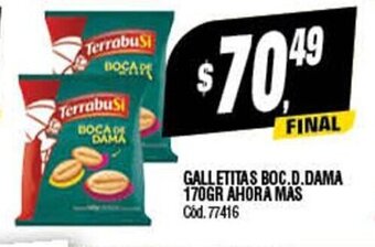 Supermercados Yaguar Galletitas Boc. D. Dama 170gr Ahora Mas oferta