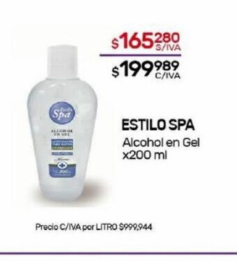 Nini Mayorista Estilo Spa oferta