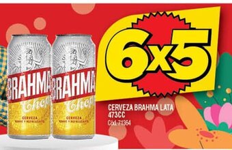 Supermercados Yaguar Cerveza Brahma Lata 473cc oferta