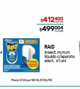 Nini Mayorista Raid oferta