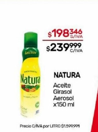 Nini Mayorista Natura oferta