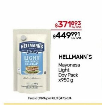 Nini Mayorista Hellmann's oferta