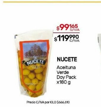 Nini Mayorista Nucete oferta