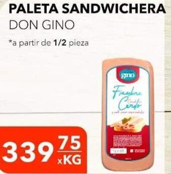 El Milagro Mayorista Paleta Sandwichera Don Gino oferta