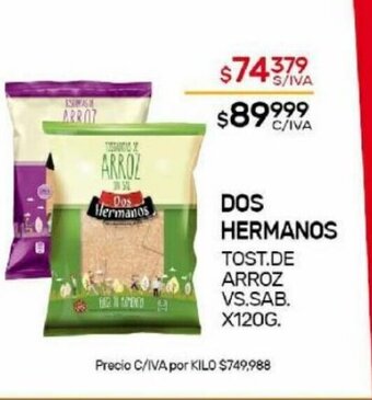 Nini Mayorista Dos Hermanos oferta