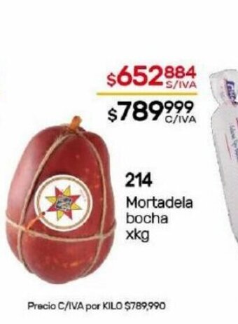 Nini Mayorista 214 Mortadela bocha oferta