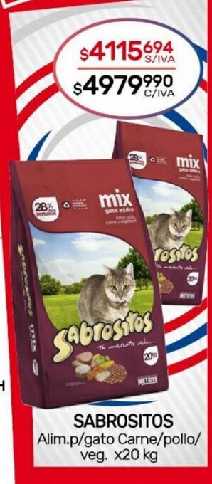 Nini Mayorista Sabrositos oferta