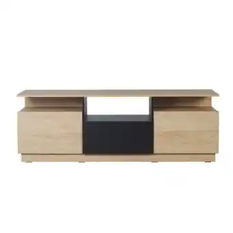 Easy Rack de tv marsella 180x41x62 hickory/n oferta