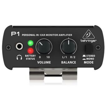 Amplificador de auricular behringer p1 in ear monitor