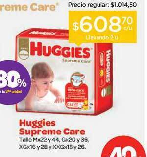 Farmacity Huggies Supreme Care oferta