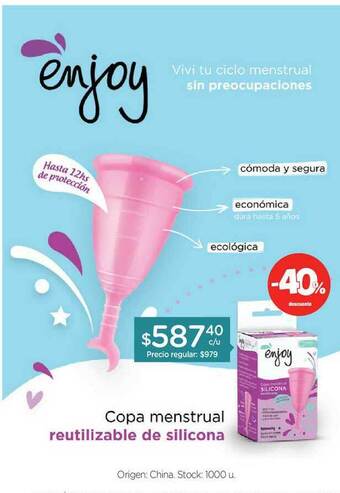 Farmacity Enjoy Copa Menstrual oferta