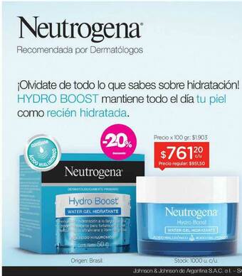Farmacity Neutrogena oferta