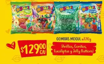 Supermercados Toledo Gomitas Mogul x 220g oferta