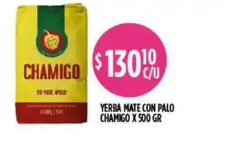 Yerba Mate Con Palo Chamigo x 500gr