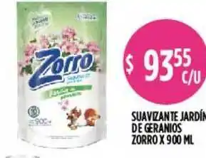Supermercados Toledo Suavizante Jardín De Geranios Zorro oferta