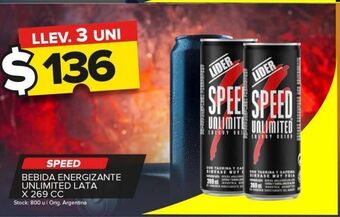 Carrefour Maxi Bebidas speed oferta