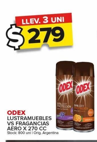 Carrefour Maxi Lustramuebles odex oferta