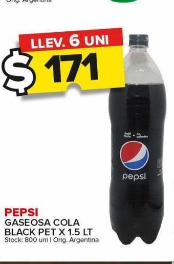 Carrefour Maxi Gaseosas pepsi oferta