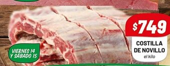Almacor Costilla De Novillo oferta