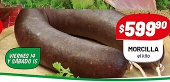 Almacor Morcilla oferta