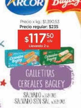 Farmacity Galletitas cereales bagley oferta