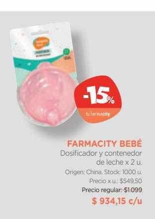 Farmacity Farmacity bebê dosificador y contenedor de leche oferta