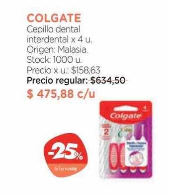 Farmacity Colgate cepillo dental interdental oferta
