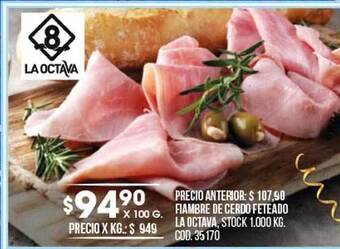 Coto Fiambre de cerdo feteado la octava oferta