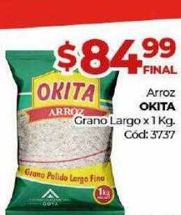 Diarco Arroz okita grano largo x 1 kg oferta