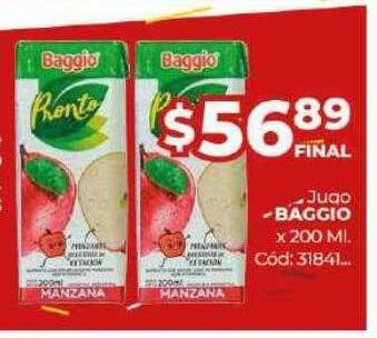 Diarco Jugo baggio x 200 ml oferta