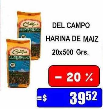 Dulcenter Del campo harina de maiz oferta