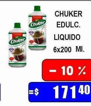 Dulcenter Chuker edulc. liquido oferta