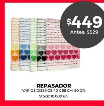 Supermercados Tadicor Repasador oferta