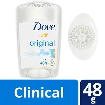 Coto Desodorante antitranspirante dove clinical en barra 48 g oferta