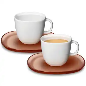 Nespresso 2 tazas lume espresso & 2 platos oferta