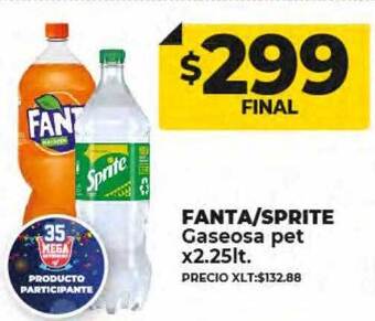 Supermayorista Vital Fanta sprite gaseosa pet oferta