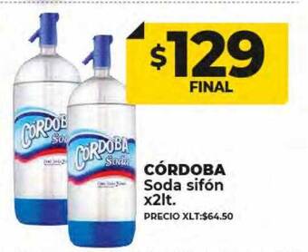 Supermayorista Vital Córdoba soda sifón oferta