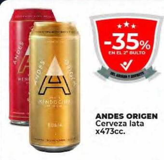 Supermayorista Vital Andes origen cerveza lata oferta