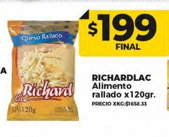 Supermayorista Vital Richardlac alimento rallado oferta