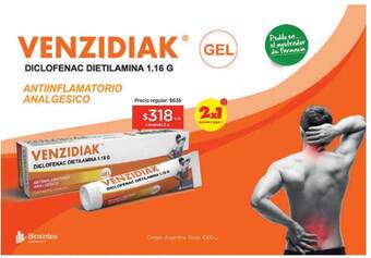 Farmacity Venzidiak gel oferta