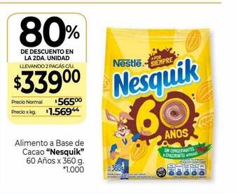 La Anonima Alimento a base de cacao oferta